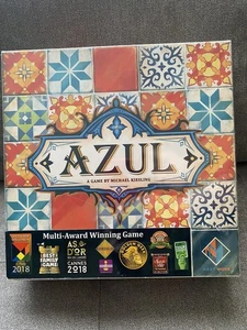 Azul Board Game Resin Tiles Michael Kiesling Multi Award Winning 2018 Sealed - Picture 1 of 4
