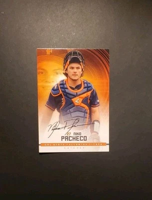 2017 Cal State Fullerton SGA only 500 made NIKO PACHECO - Image 1 of 2