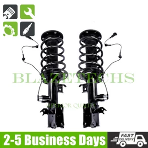 Pair Front Shock Absorber Struts Spring Assys Electric Fit Lincoln MKX 2016-2018 - Picture 1 of 6