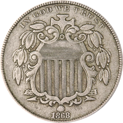 1868 Shield Nickel Great Deals From The Executive Coin Company Cover