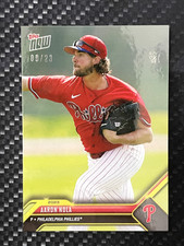 2023 Topps Now Road To Opening Day Aaron Nola Gold Foil 09/23 Phillies