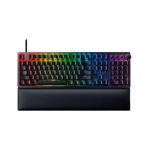 Razer Huntsman V2 Gaming-Tastatur USB QWERTZ Aluminium Schwarz 8000Hz RGB - Bild 1 von 1