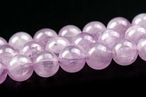 Genuine Natural Purple Kunzite Beads Grade AAAA Round Loose Beads 5/6MM - Picture 1 of 4