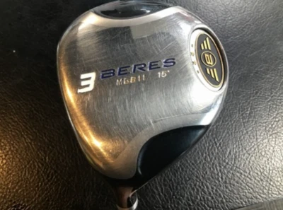 Lefty HONMA GOLF BERES MG811 3W 2S ARMQ B54 15degFlex-R 42.75in Fairway Wood - Image 1 of 4