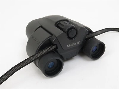 PENTAX 12x24 Binoculars 24UCF 5 degree Compact with Strap & Soft Case - Image 1 of 4