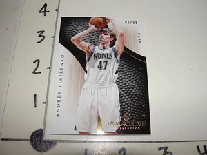 2012-13 Panini Immaculate ANDREI KIRILENKO #63 Premium SP #/99 Brooklyn NETS - Picture 1 of 2