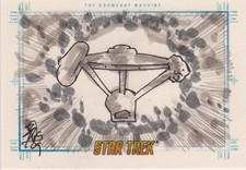 STAR TREK TOS PORTFOLIO PRINTS SKETCH CARD THE DOOMSDAY MACHINE