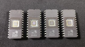 Qty 4: TMS2716JL Clean, Erased, Ready to Program, Xlnt AM2716 MM2716 (Lot of 4) - Picture 1 of 2