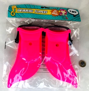 Swim Flippers Kids Pink New Swimming Turn into a Mermaid - Picture 1 of 10
