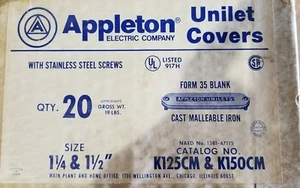 K125-150CM APPLETON 1-1/2" FORMBARE LEITUNGSBOX MIT 10. - Bild 1 von 1