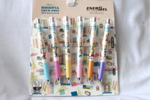 Disney Shibuya Koen Dori Limited Gel Pen Energel Pen 6 Stifte - Bild 1 von 2