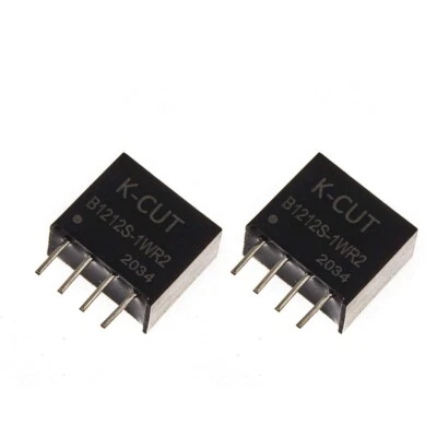 2pcs B1212S-1WR2 B1212S DC/DC Converter Input 12V Output 12V Isolation Power - Image 1 of 4