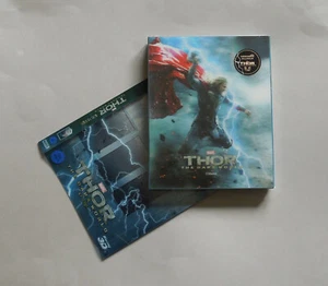 THOR THE DARK WORLD - KIMCHIDVD LENTICULAR SLIP 3D+2D BLU-RAY STEELBOOK * KIMCHI - Imagen 1 de 9