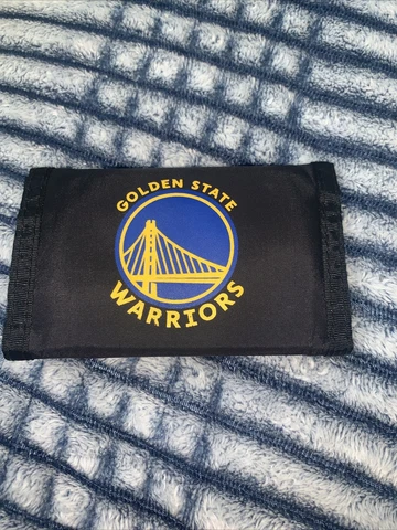 Golden State Warriors Nylon Trifold Wallet Cover