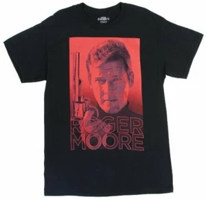 Roger Moore 007 James Bond Rock Band Mens T-Shirt - Picture 1 of 3