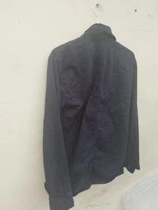 FCUK French Connection Black Denim Jacket New Size Medium Mens  - Picture 1 of 4