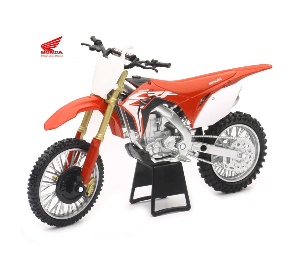 New Ray Toys 57873 Honda CRF450R 2017 Dirt Bike Replica 1:12 Scale - Image 1 of 1