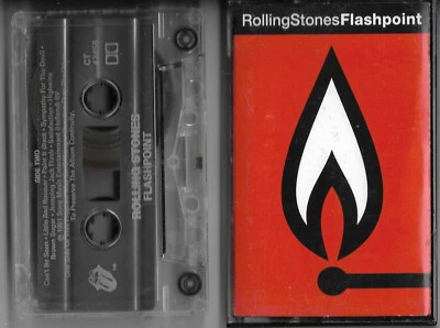 Rolling Stones - Flashpoint - 1991 Canada Cassette w Dolby CT-47456 Play Tested - Image 1 of 3