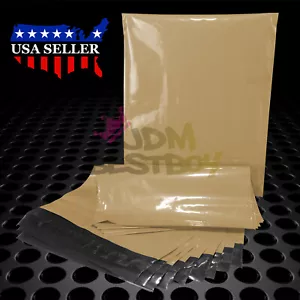 ANY SIZE # Beige Color Poly Mailers Shipping Envelopes Plastic Bags Self Sealing - Picture 1 of 7