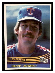 1984 Donruss Danny Darwin #544
