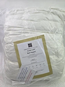Concierge Collection Queen Size Super Loft Sherpa Bed Topper - Picture 1 of 3