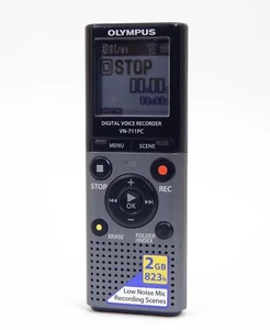 Olympus VN-711PC Digital Voice Recorder 2 GB 823h - Picture 1 of 8