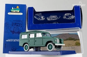 ATLAS TINTIN CAR # 43 Land Rover Defender: Picaros Herge model 1/43 resin rare - Picture 1 of 10