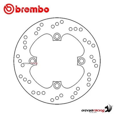 Disco de freno Brembo serie Oro parte trasera fija Honda CBR929RR Fireblade 2000-2001 Foto 1 de 4
