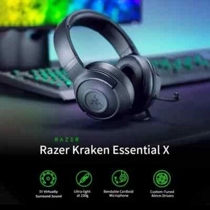 Cuffie Gaming professionali Suono 7.1 Microfono compatibilità universale Razer - Photo 1/19