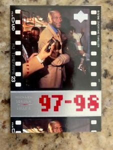 Michael Jordan 1998 UD Timeframe23 97-98 Overtime Thriller card# 116