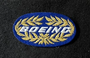 BOEING Vintage Nuevo de Lote Antiguo Parche Compañía de Fabricación de Aviación Sombrero Chaqueta - Imagen 1 de 3