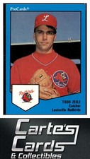 Todd Zeile 1989 ProCards Minor League Team Sets #1267  Louisville Redbirds