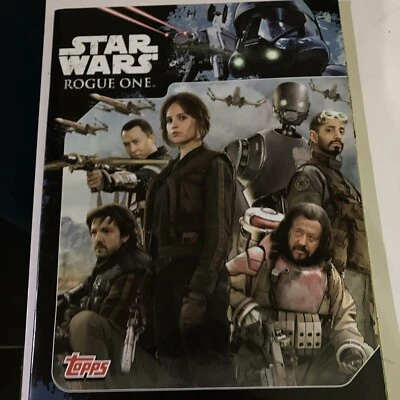 STAR WARS ROUGE ONE,FULL SET OF STICKERS X200 +ALBUM - Image 1 of 4