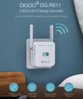 Dg-R611 300Mbps 2.4Ghz Wifi Range Extender Repeater Signal Booster Dual Antenna