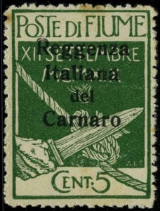 Italien 1920 Briefmarken Fiume MH SAS 133 CV $ 22,00 181110144 - Bild 1 von 1