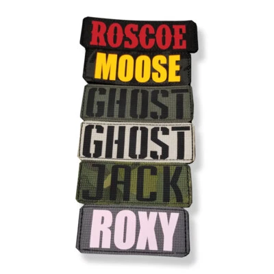 Personalized Patch for Harness or Collars.  - Image 1 of 4