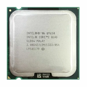 Intel Core 2 Quad Q9650 CPU 4-Core 3.0GHz/12M/1333 SLB8W LGA775 Processor - Picture 1 of 2