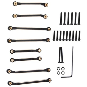Metal Chassis Linkage High Clearan y juego de conexión de dirección para 1/18 RC Cra3430 - Imagen 1 de 7
