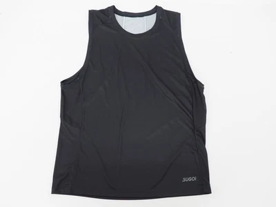 ¡Nuevo! Camiseta sin mangas de entrenamiento Sugoi para hombre con espalda para cerdos talla mediana negra Foto 1 de 4