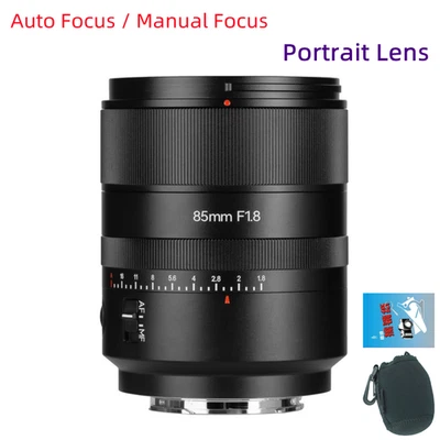 7Artisans 85mm F1.8 Auto Focus Full Frame Portrait Lens for Leica L SL TL Camera - Image 1 of 4