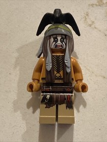 Tonto crow The Lone Ranger 79109 79107 79111 79108 30261 LEGO&reg; Minifigure Tlr002