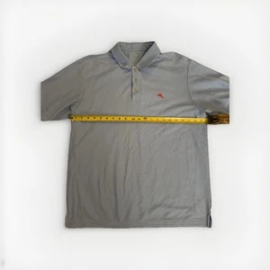 Tommy Bahama Supima Polo Shirt Sleeve Shirt BlueMen’s Size Large - Picture 1 of 5