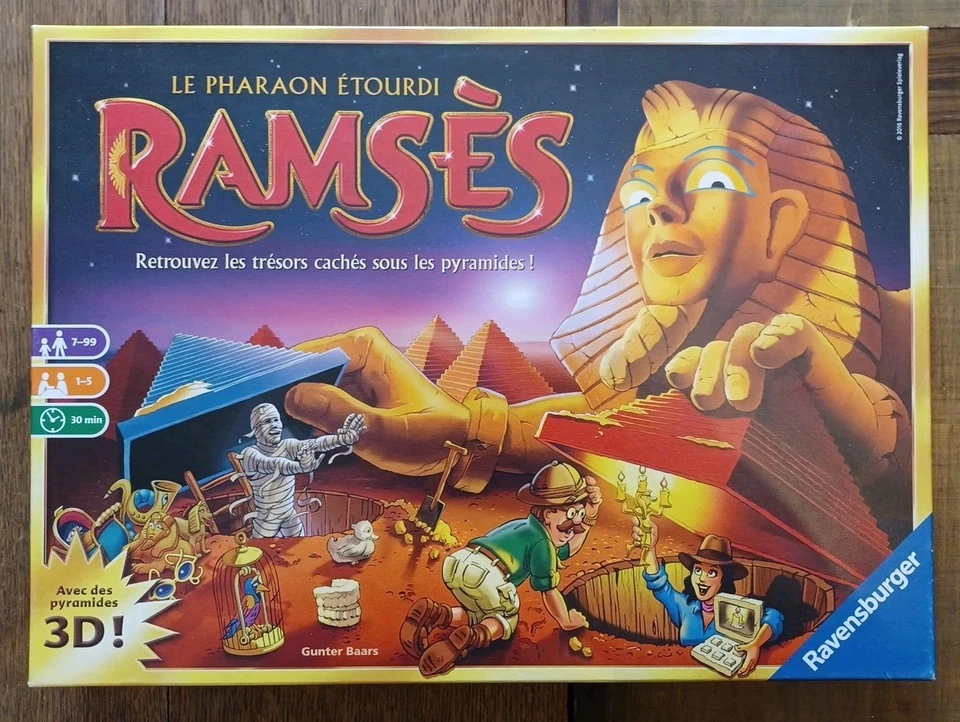Jeu De Société RAMSÈS Ravensburger  2016 TBE Complet  - Photo 1/4