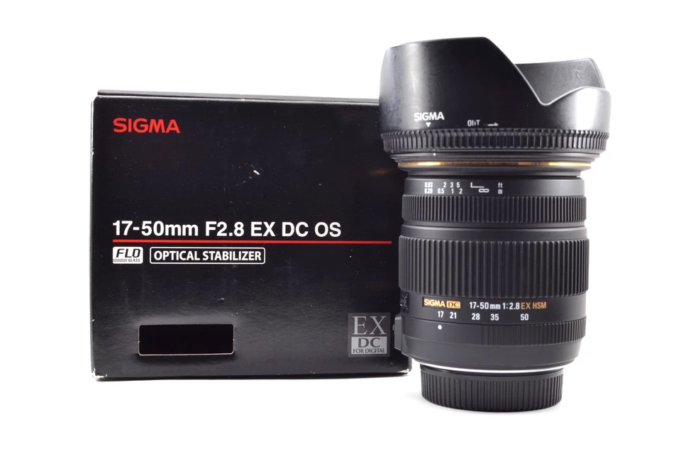【Open Box】SIGMA 17-50mm f/2.8 EX DC OS HSM for Nikon F From Japan #2360 - Image 1 of 4
