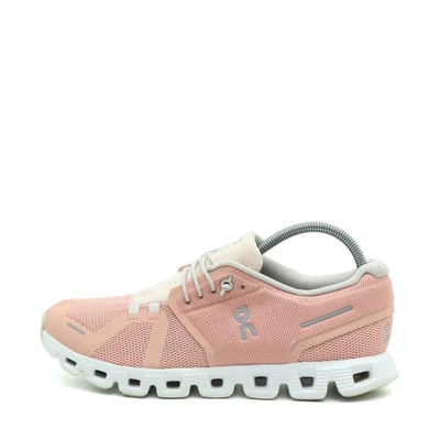 On Damen Cloud W Sneaker Rosa Mesh Low-Top Atmungsaktiv Laufschuh EU 39 - Bild 1 von 4