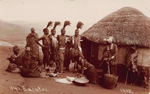 Lesotho - Basutos - REAL PHOTO Year 1902 - Picture 1 of 2