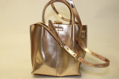 Bolso Bandolera Banana Republic NUEVO Mini Plisado Estructurado Metálico 413467 Foto 1 de 4