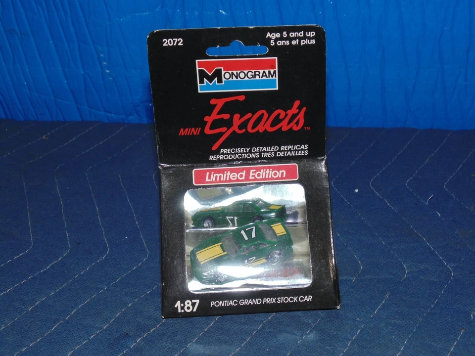 Pontiac Grand Prix SE verde monograma mini exactos escala 1/87 #2072. Foto 1 de 3