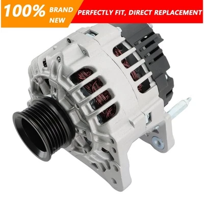 Alternator for Volkswagen Jetta Beetle Golf 1999-2001 2002 2003 2004 2005 2.0L Foto 1 de 4