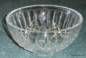 Waterford Kristall Lismore Muster Sammlerstück Runde Schüssel 6-3/4" breit - GESCHENK! - Bild 1 von 9